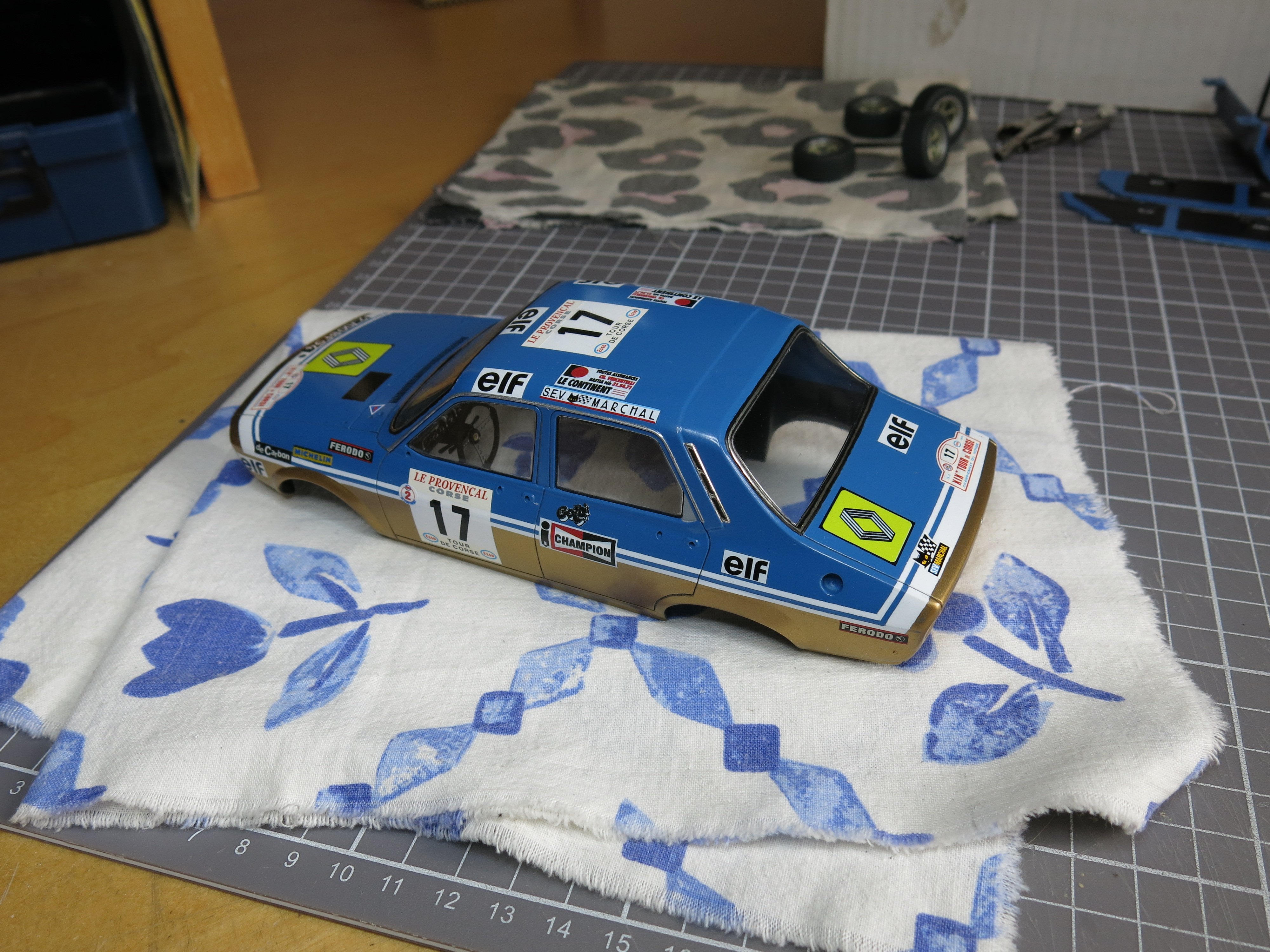 Renault Gordini Tour De Corse Work In Progress Vehicles