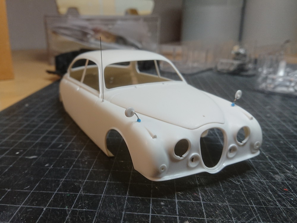 Inspector Morse Jaguar MkII (a few build photos) - Work In